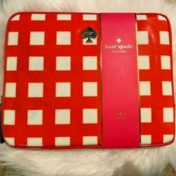 KATE SPADE New York SLEEVE iPAD Zip POP ART Check - Picture 2 of 2